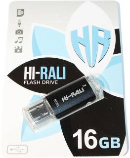 Флеш-память USB HI-RALI Rocket series 16Gb Black USB 3.0 HI-16GB3VCBK