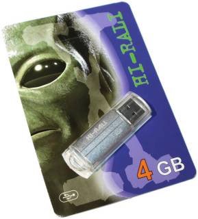 Флеш-память USB HI-RALI Corsair series 4GB Silver USB 2.0 HI-4GBCORSL