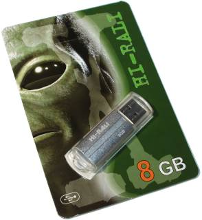 Флеш-память USB HI-RALI Corsair series 8GB Silver USB 2.0 HI-8GBCORSL