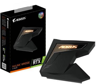 Gigabyte AORUS NVLink bridge for RTX 2080TI/2080 3 PCI-E slot GC-A2WAYNVLINK RGB
