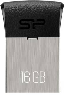 Флеш-память USB Silicon Power Touch T35 16GB Silver/Black USB 2.0 SP016GBUF2T35V1K