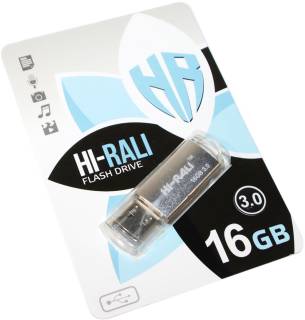 Флеш-память USB HI-RALI Rocket series 16Gb Silver USB 3.0 HI-16GB3VCSL