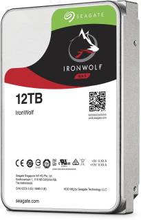 Внутренний HDD/SSD Seagate IronWolf NAS 12TB 7200rpm 256MB ST12000VN0008