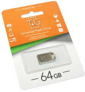 Флеш-память USB T&G 107 Metal series 64Gb USB 2.0 TG107-64G