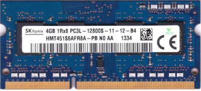 Оперативная память Hynix So-Dimm DDR3 4GB 1600MHz CL11 HMT451S6AFR8A-PB