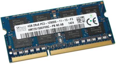 Оперативная память Hynix So-Dimm DDR3 4GB 1600MHz CL11 HMT351S6EFR8C-PB
