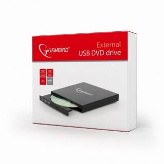 Оптический привод Gembird Внешний DVD привод USB2.0 DVD-USB-02