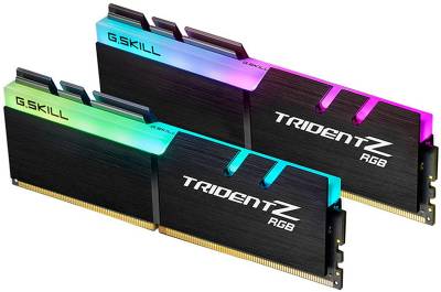 Оперативная память G.Skill Trident Z RGB DDR4 16GB (2x8GB) 4600MHz CL18 Kit F4-4600C18D-16GTZR