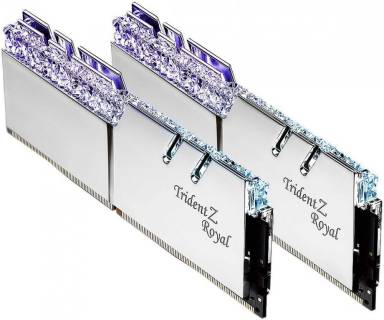 Оперативная память G.Skill Trident Z Royal DDR4 16GB (2x8GB) 3200MHz CL16 Kit F4-3200C16D-16GTRS