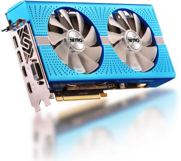 Видеокарта Sapphire NITRO+ Radeon RX 580 8GD5 Special Edition METAL BLUE 8GB 11265-39