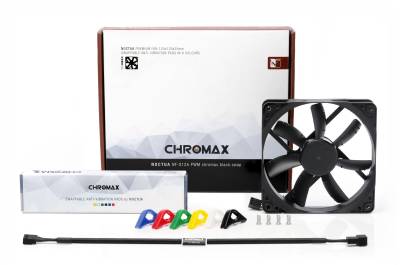 Вентилятор Noctua NF-F12PWM CHROMAX.BLACK.SWAP