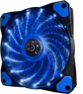 Вентилятор Frime Iris LED Fan 15LED Blue FLF-HB120B15