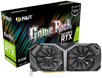 Видеокарта Palit GameRock Premium Edition GeForce RTX 2080 SUPER GRP 8GB NE6208SH20P2-1040G