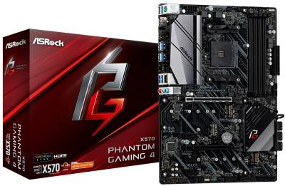 Материнская плата ASRock X570 Phantom Gaming 4