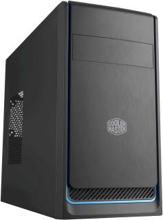 Корпус CoolerMaster MasterBox E300L  Black/Blue MCB-E300L-KN5N-B01 (Blue)