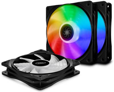 Вентилятор Deepcool CF 120 Three Pack (DP-FA-RGB-CF120-3)