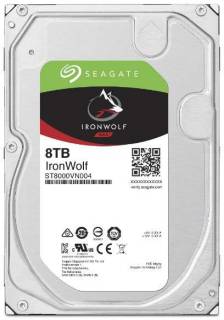 Внутренний HDD/SSD Seagate IronWolf 8TB 7200rpm 256MB ST8000VN004