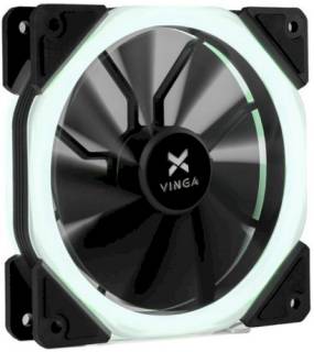 Вентилятор Vinga LED Fan-02 White