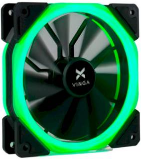 Вентилятор Vinga LED FAN-02 GREEN