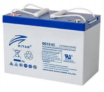 Аккумуляторная батарея Ritar GEL 12V-65Ah (DG12-65)