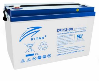 Аккумуляторная батарея Ritar AGM 12V-80Ah (DC12-80)