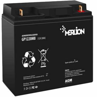 Аккумуляторная батарея Merlion 12V-20Ah (GP1220M8)