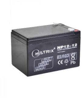 Аккумуляторная батарея Matrix 12V - 12Ah (NP12-12)