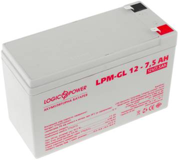 Аккумуляторная батарея LogicPower LPM-GL 12 - 7.5 AH GEL 6562