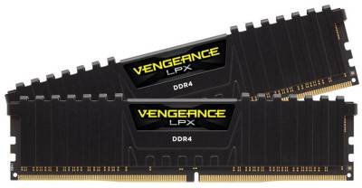 Оперативная память Corsair Vengeance LPX Black DDR4 16GB (2x8GB) 3600MHz CL18 Kit CMK16GX4M2D3600C18