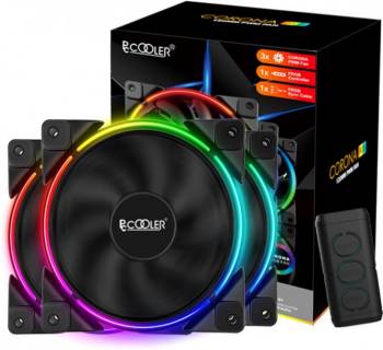 Вентилятор PCCooler Corona 3-in-1 FRGB KIT