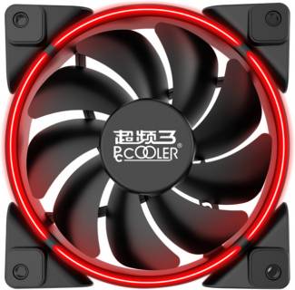 Вентилятор PCCooler Corona 120mm Red LED