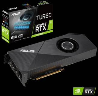 Видеокарта ASUS Turbo GeForce RTX 2060 SUPER EVO 8GB TURBO-RTX2060S-8G-EVO