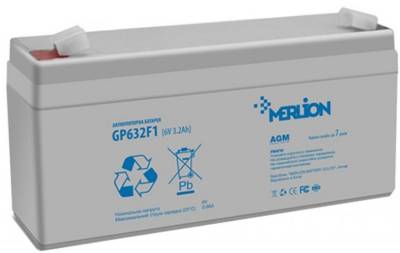 Аккумуляторная батарея Merlion GP1223F1
