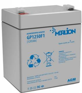 Аккумуляторная батарея Merlion GP1250F1