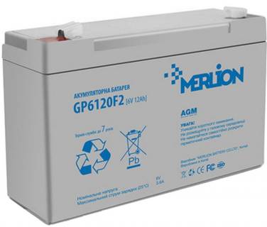 Аккумуляторная батарея Merlion GP612F2