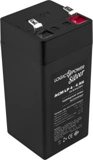 Аккумуляторная батарея LogicPower AGM LP 4-4 AH SILVER 4238