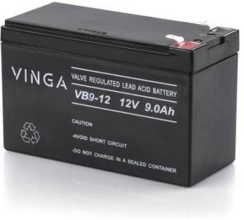 Аккумуляторная батарея Vinga 12V 9 AH VB9-12