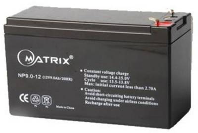 Аккумуляторная батарея Matrix 12V - 9 AH (NP9-12)