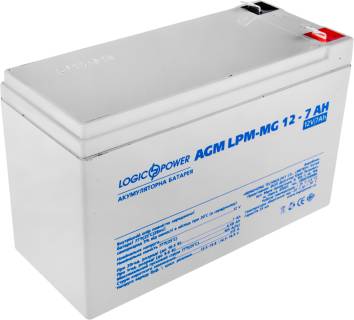 Аккумуляторная батарея LogicPower AGM LPM-MG 12 - 7 AH 6552