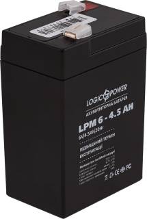Аккумуляторная батарея LogicPower LPM 6-4.5 AH (3860) AGM