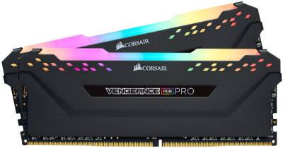 Оперативная память Corsair Vengeance RGB Pro Black DDR4 16GB (2x8GB) 3600MHz CL18 Kit CMW16GX4M2Z3600C18