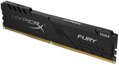 Оперативная память Kingston HyperX Fury Black DDR4 8GB 2400Mhz CL15 HX424C15FB3/8