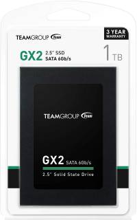 Внутренний HDD/SSD Team GX2 1TB 3D TLC T253X2001T0C101