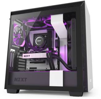 Корпус NZXT H710i (CA-H710i-BR) White/Black with Smart Device 2 CA-H710i-W1