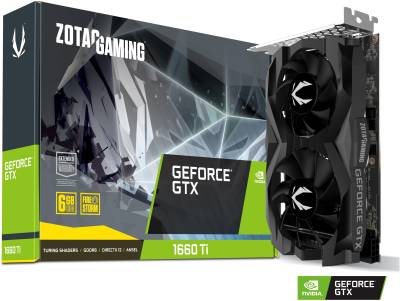 Видеокарта ZOTAC GAMING GeForce GTX 1660 Ti 6GB ZT-T16610F-10L