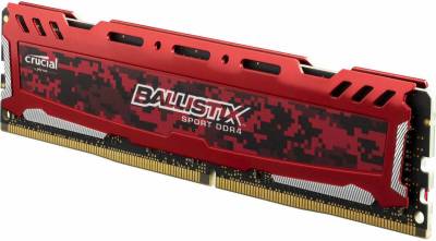Оперативная память Crucial Ballistix Sport LT Red DDR4 16GB 3200MHz CL16 BLS16G4D32AESE