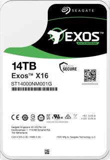 Внутренний HDD/SSD Seagate Enterprise Exos X16 14TB 7200rpm 256MB ST14000NM001G