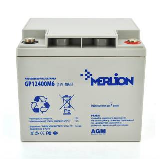 Аккумуляторная батарея Merlion 12V - 40AH (GP12400M6)