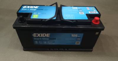 Exide AGM 105Ah-12v R EK1050