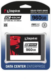 Внутренний HDD/SSD Kingston Data Center DC450R 960GB 3D TLC SEDC450R/960G